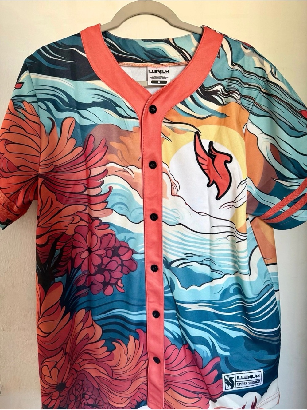 Illenium Ember Shores Baseball Jersey - Size L